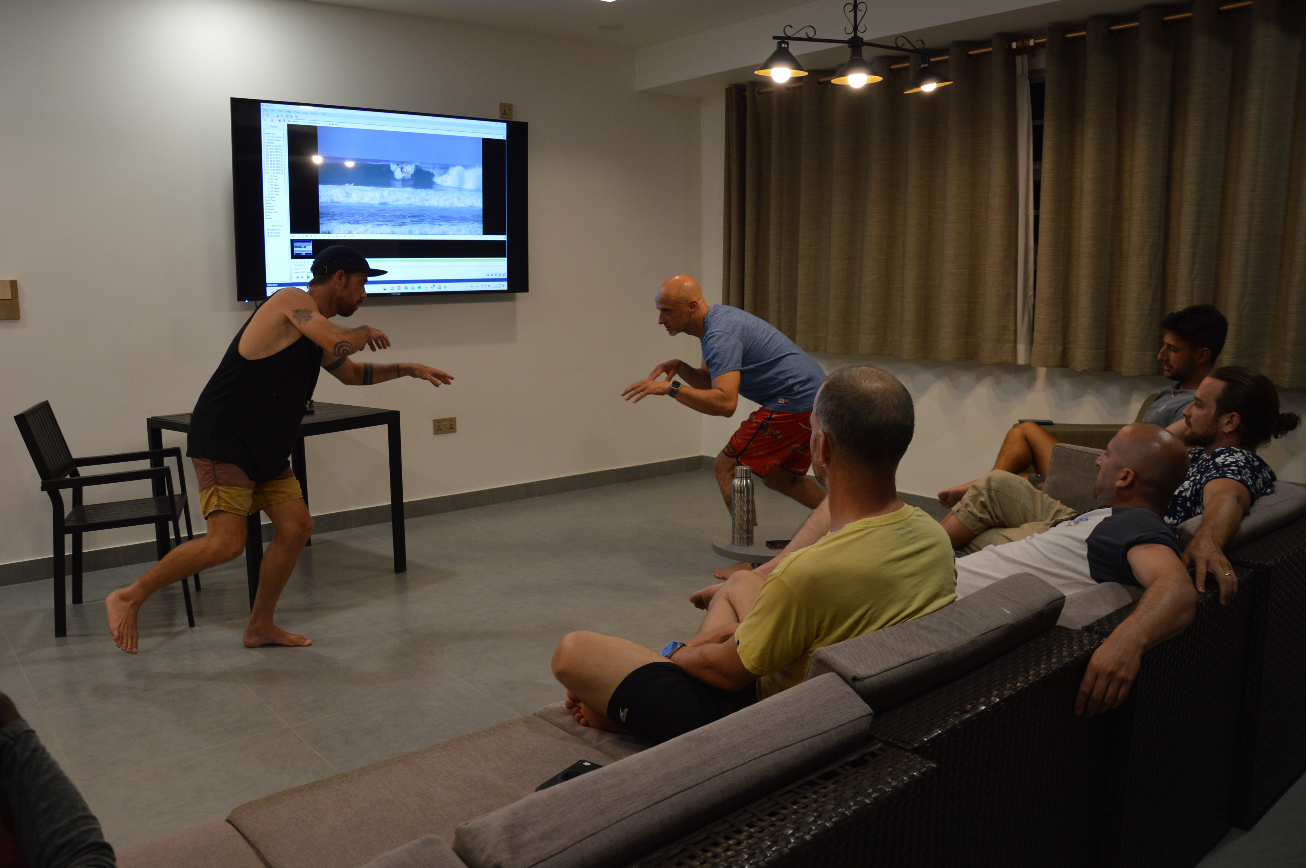 Surf video coaching